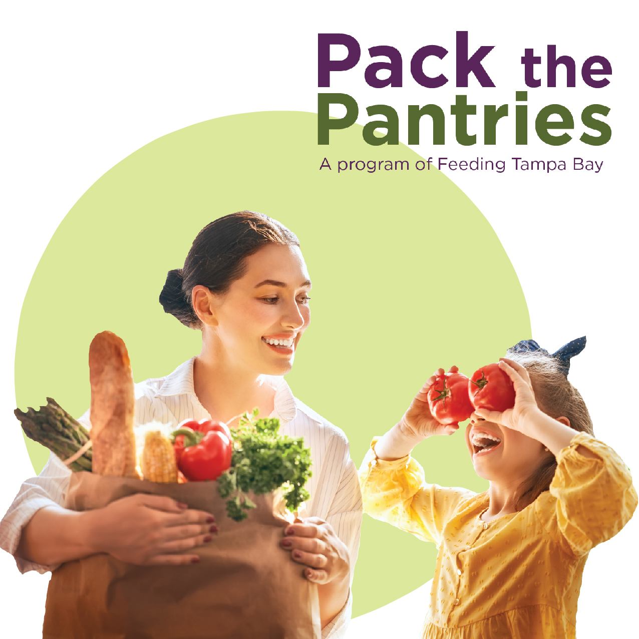 Pack the pantries mother daughter graphic