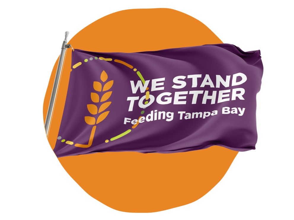 We Stand Together Feeding Tampa Bay Flag