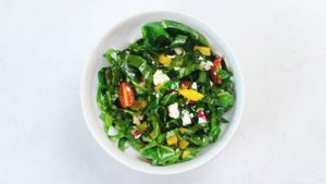 A No-cook Collard Green Salad