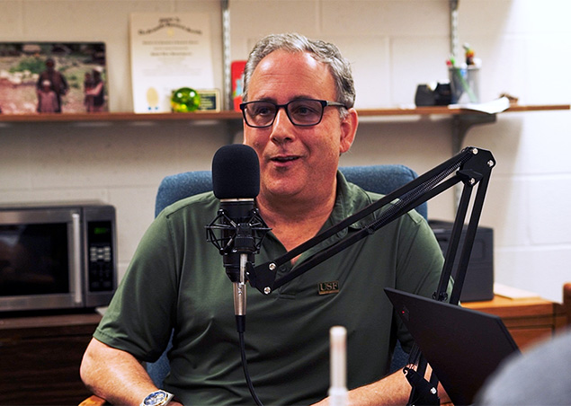 USF professor Dr. David Himmelgreen joins Stick A Fork In It Podcast