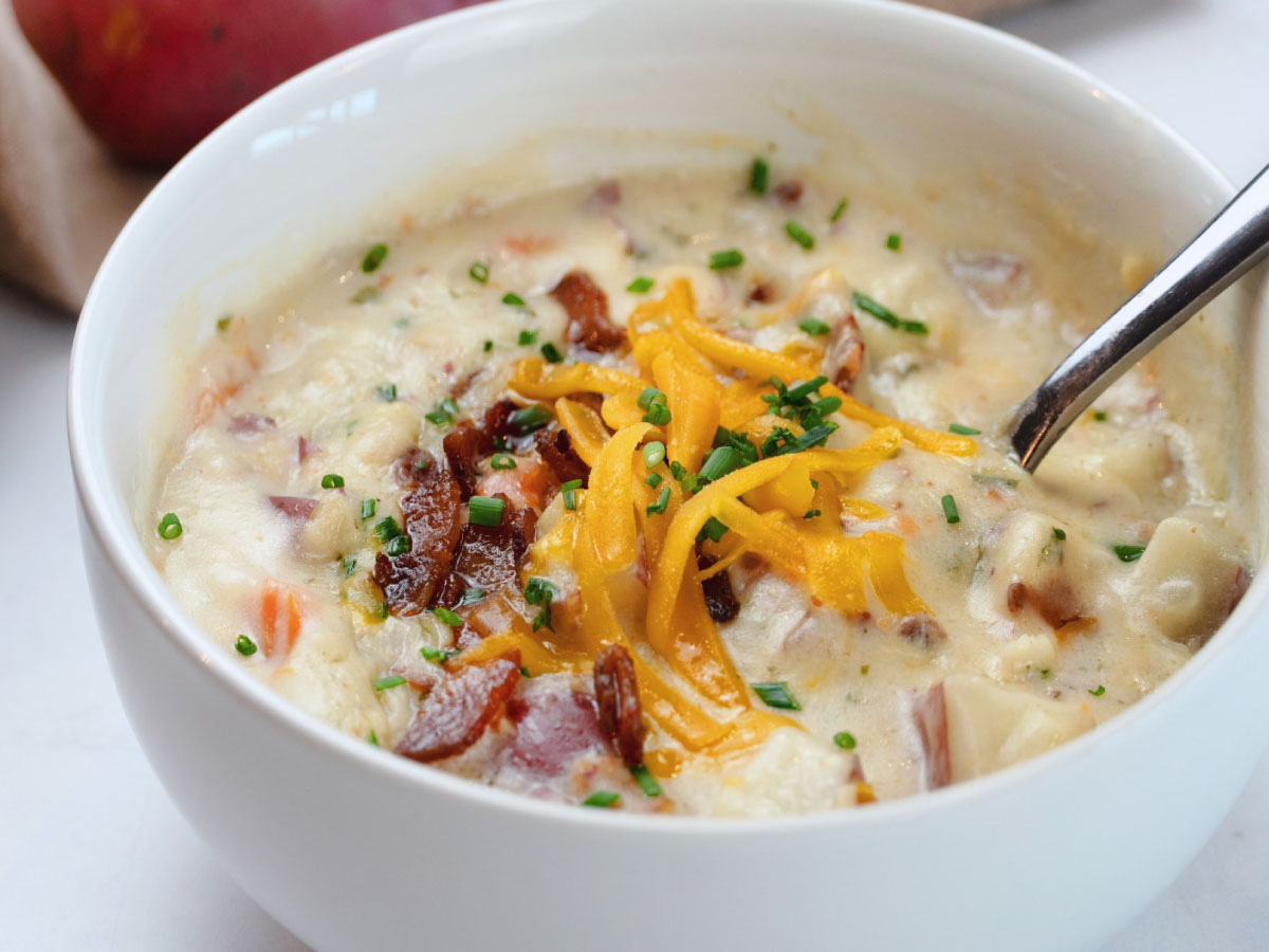 Creamy & Easy Red Potato Soup
