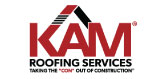 KAM Roofing logo