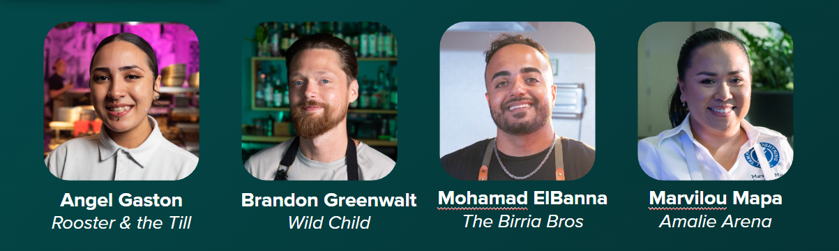Epic Chef competing chefs